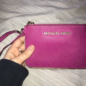 Pink Michael Kors wallet